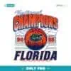 Florida Gator Ncaa Champions 2025 Grid PNG