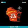 Green Bay WI NFL Draft 2025 Png Sublimation