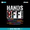 Hands Off Protest Political Activism Save Public Svg