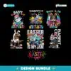 Happy Easter Day Bunny Rabbit Png Bundle