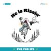 He Is Rizzin Easter Jesus Christian Basketball Svg