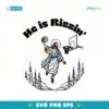 He Is Rizzin Easter Jesus Christian Basketball Svg