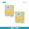 Hello Summer Retro Floral Crayon Vibes PNG
