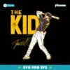 Jackson Merrill Signature The Kid San Diego Padres SVG