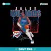 Jalen Williams Oklahoma City Thunder Shattered PNG