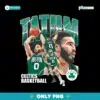 Jayson Tatum Boston Celtics Basketball Signature PNG