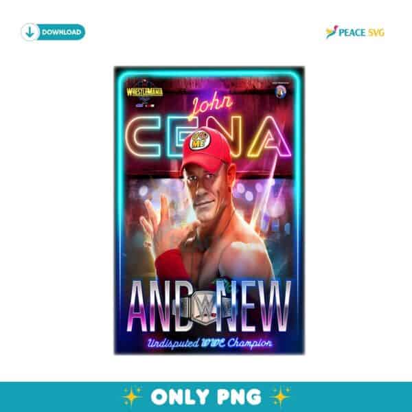John Cena New Champions Of Undisputed WWE Png