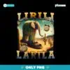 Lirili Larila Funny Italian Brainrot Meme Cactus Elephant Png
