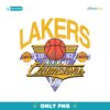 Los Angeles Lakers 1987 Champions Lakers Png
