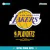 Los Angeles Lakers 2025 NBA Playoffs Basketball Svg