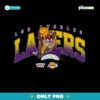 Los Angeles Lakers Looney Tunes Taz Graphic Png