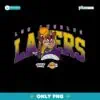 Los Angeles Lakers Looney Tunes Taz Graphic Png