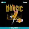 Luka Doncic Los Angeles Lakers Shattered PNG