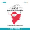 Maga Make America Go Away I Stand With Greenland SVG