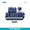 Memphis Grizzlies 2025 NBA Playoffs Participant Master Svg