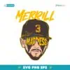 Merrill Madness Swag Head Jackson Merrill SVG