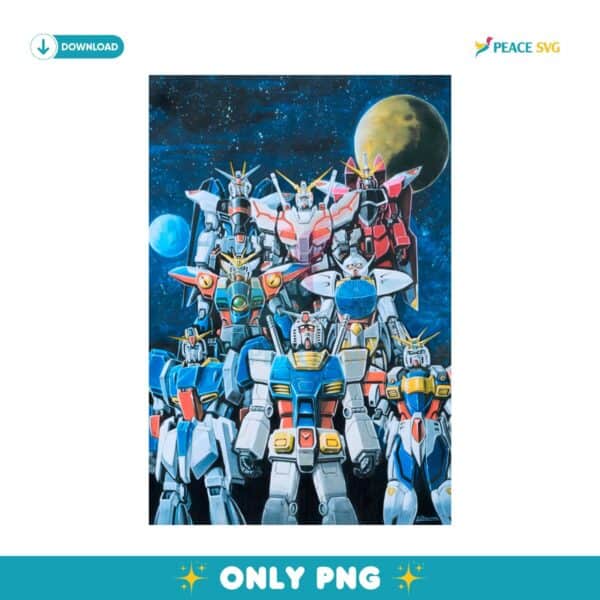 Mobile Suit Gundam Galactic Gundam Guardians PNG