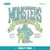 Monsters University Est 2013 Sullivan And Mike Wazowski PNG