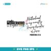 Motherhood Is Kingdom Work Christian Mama Svg