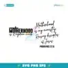 Motherhood Is Kingdom Work Christian Mama Svg