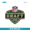 NFL Draft 2025 Logo First Round Picks America Football Svg