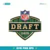 NFL Draft 2025 Logo First Round Picks America Football Svg