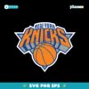 New York Knicks Logo Basketball Playoffs 2025 Svg