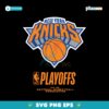 New York Knicks National Basketball Playoffs 2025 Svg