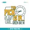 Nfl Draft 2025 The Pick Is In Green Bay Packers SVG