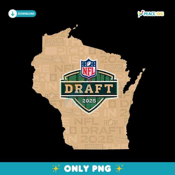 Nfl Draft 2025 Youth Draft City PNG Sublimation