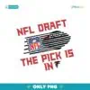 Nfl Draft The Pick Is In Atlanta Falcons Png
