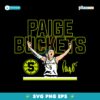 Paige Bueckers Buckets Stripe 5 Signature Dallas Wings SVG