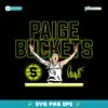 Paige Bueckers Buckets Stripe 5 Signature Dallas Wings SVG