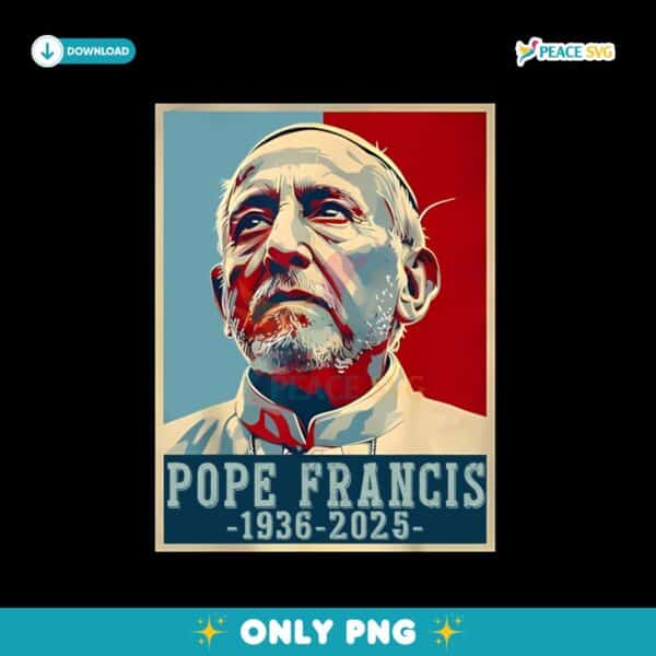 Rest In Peace Pope Francis 1936-2025 Pope Tribute Png