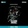 Retro Darkness On Umbara Star Wars The Clone Wars PNG