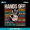 Retro Hands Off Protest Political Activism Anti Trump SVG