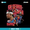 Retro Shai Gilgeous Alexander Oklahoma City Thunder PNG