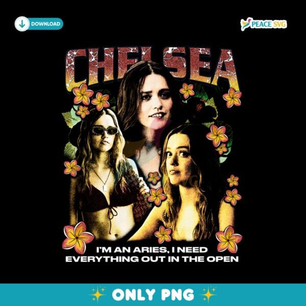 Retro The White Lotus Chelsea PNG