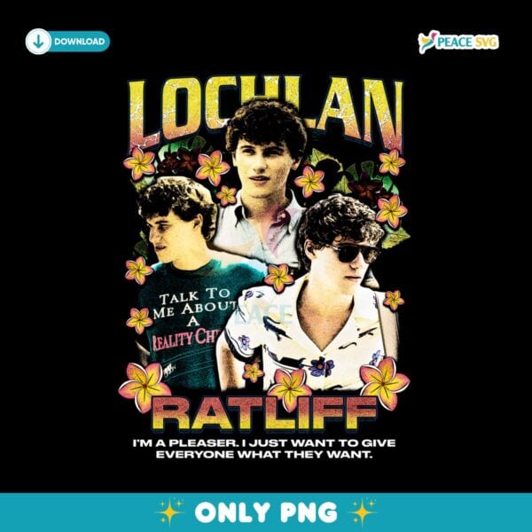 Retro The White Lotus Lochlan Ratliff PNG