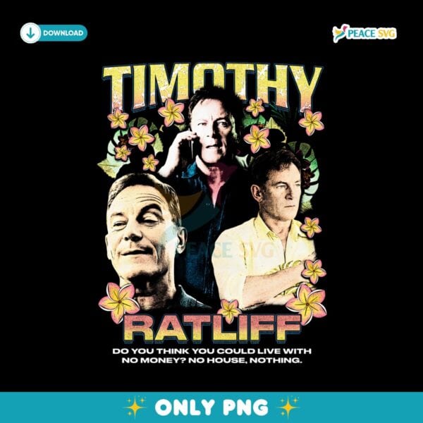 Retro The White Lotus Timothy Ratliff PNG