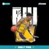 Retro Vintage Rui Hachimura 28 Los Angeles Basketball PNG