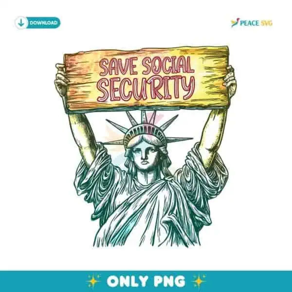 Save Social Security Hands Off Protest PNG