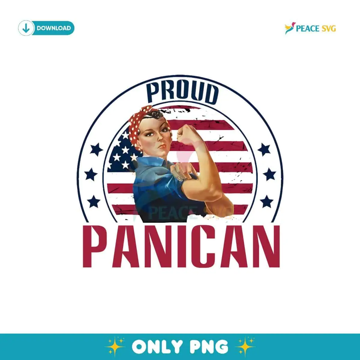 Strong Woman Proud Panican Anti Trump Png