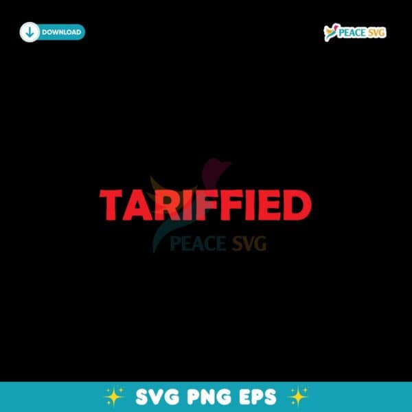 Tariffied Anti Donald Trump FDT Svg