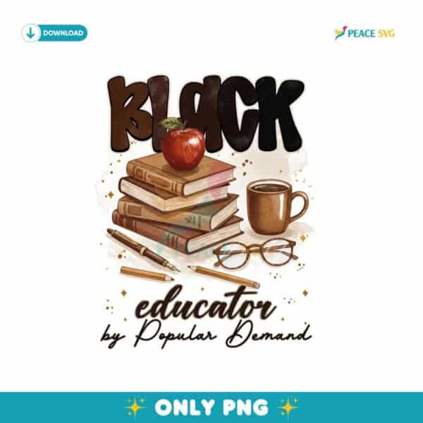 Teachers Day Black Educator 1865 Vibes PNG