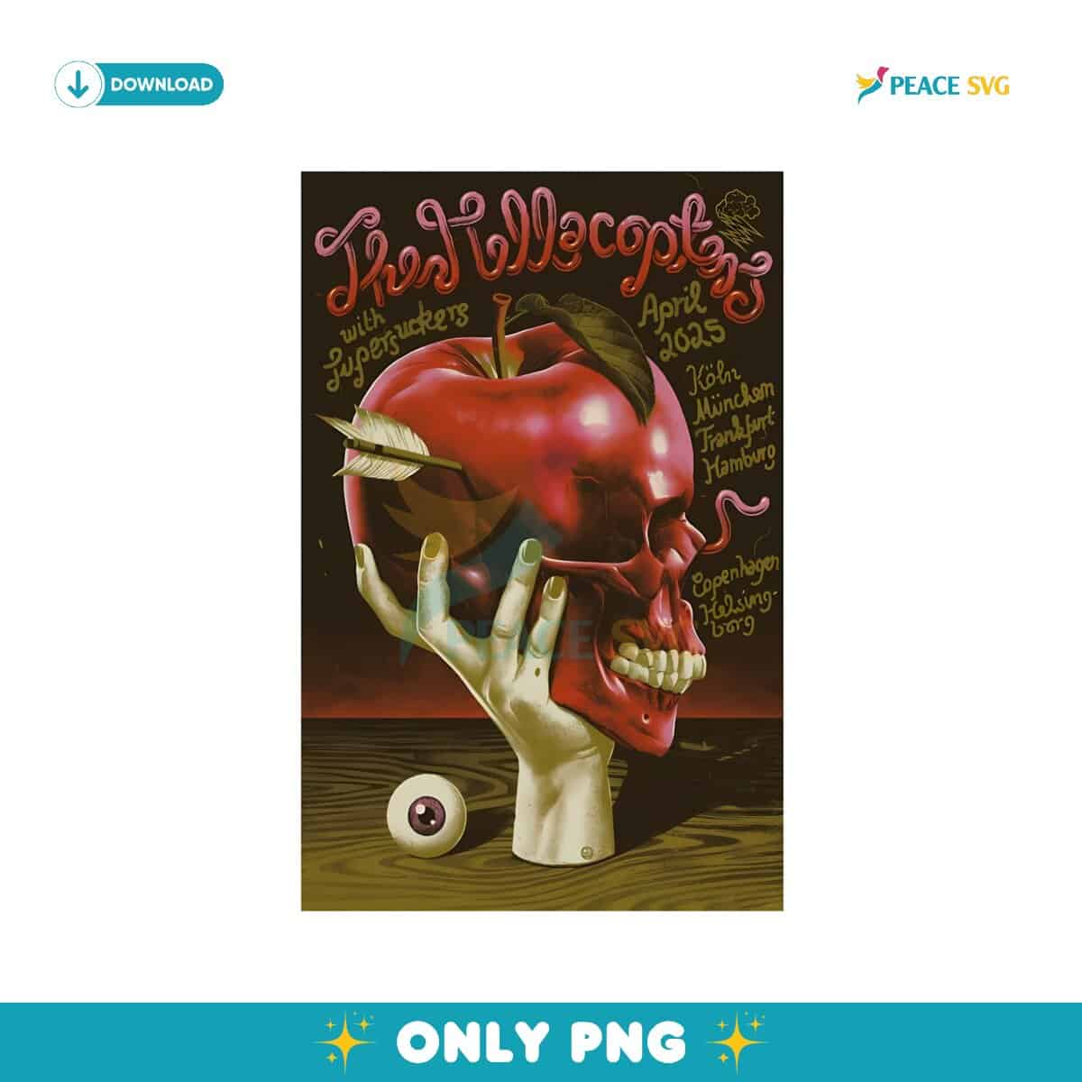 The Hellacopters Band 2025 Tour Overdriver Png