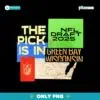 The Pick Is In Green Bay Wisconsin NFL Draft 2025 Png