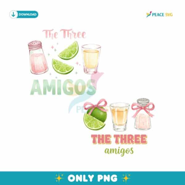 The Three Amigos PNG Bundle