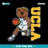Ucla Joe Bruin Basketball Mascot SVG