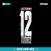 Uconn 12 Time Ncaa Women National Champions SVG